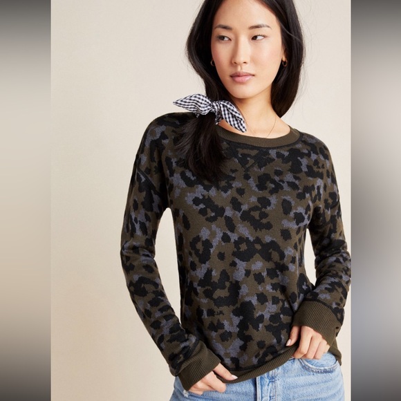 Anthropologie camo sweater - Picture 7 of 7